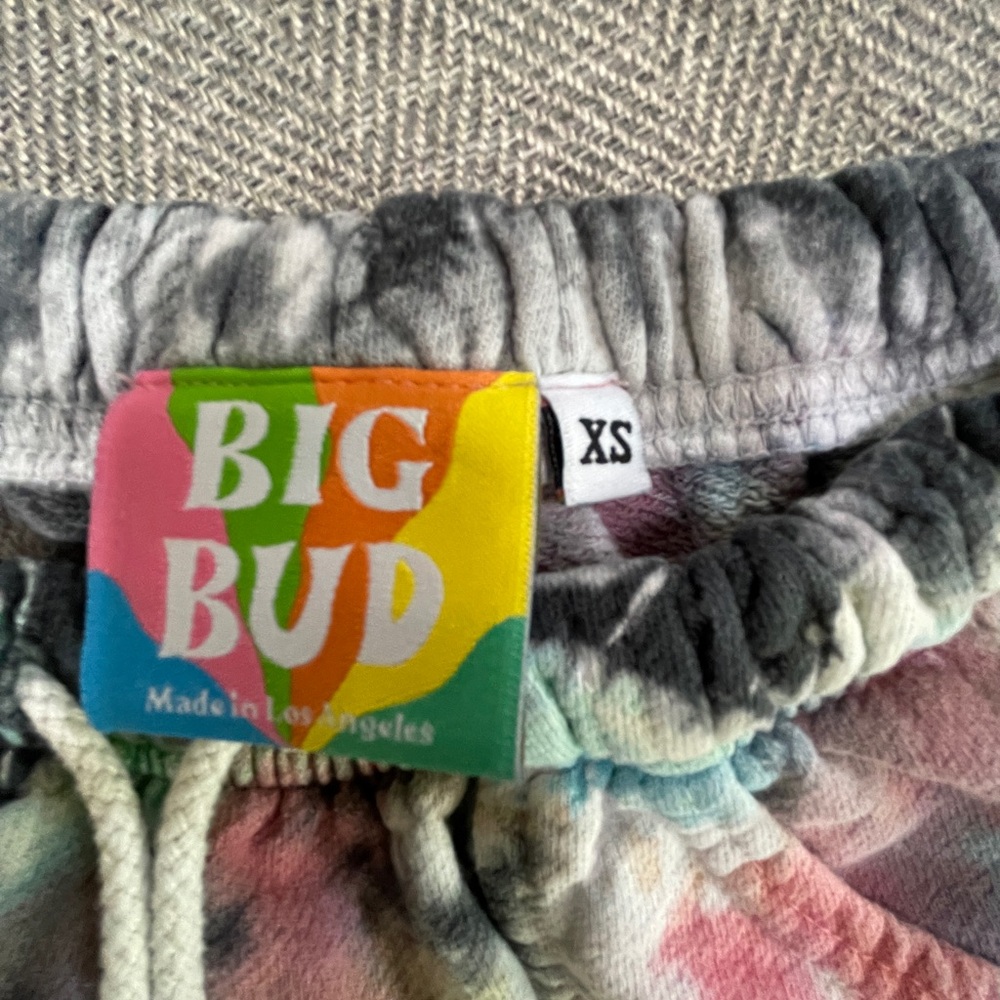 Big Bud Press Multicolor Tie-Dye Baggy Shorts
